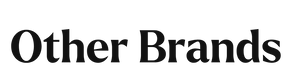 Text 'Other Brands' in black on a white background